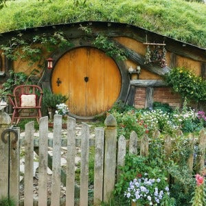 cosy Hobbiton cottage garden cosy cottage garden