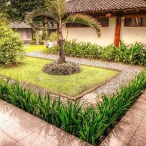geometry in the Balinese garden geometry in the Balinese garden