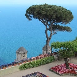 Mediterranean Italian garden